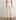 High Waisted Cream Boucle Pants With Pockets