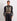 Silk High Neck Floral Bomber Jacket with Blouson Sleeves