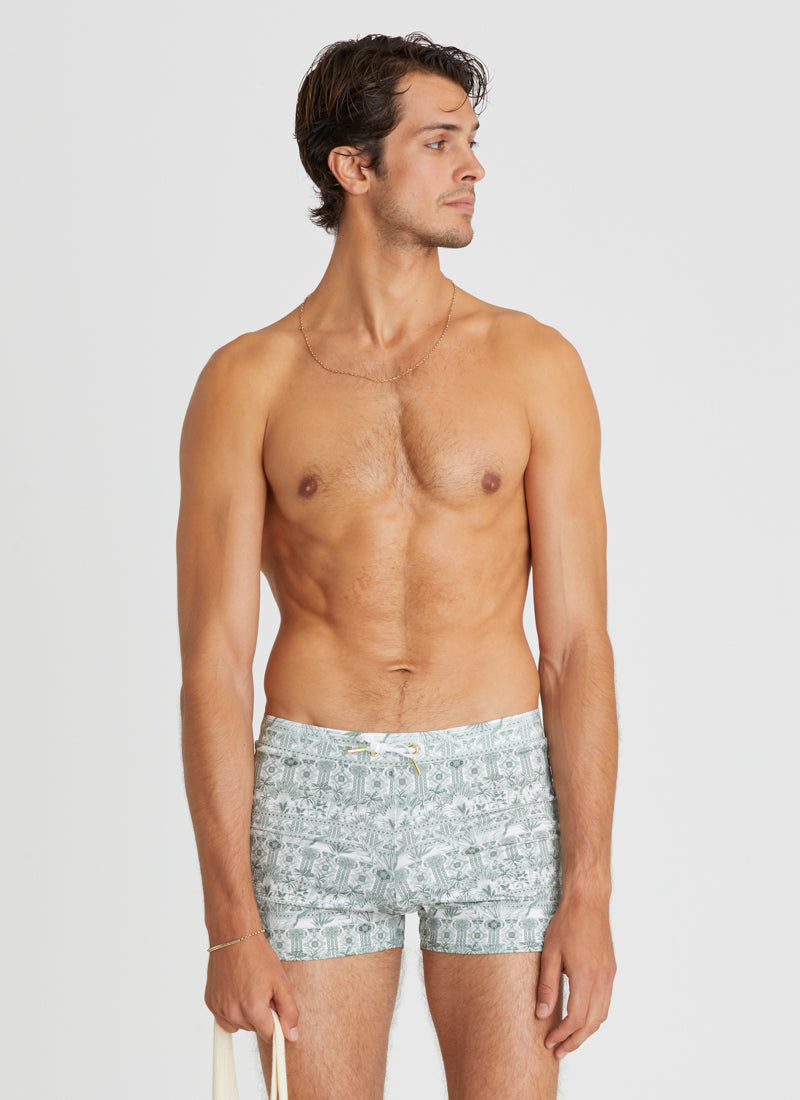 Evergreen Lycra Swim Shorts – Aqua Blu Australia