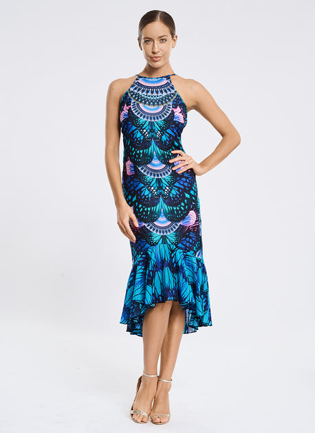 Euphoria High Neck Dress