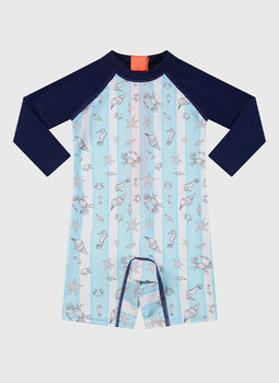 Mariner Long Sleeve Sunsuit