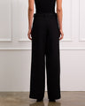 High Waisted Boucle Pants with Pockets 