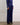 Silk Navy High Waisted Dress Pants