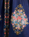 Pleated Floral Maxi Skirt 