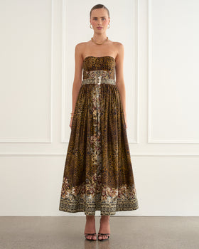 aqua blu australia adele maxi dress Introducing the Aqua Blu Moonflower Adele Maxi Dress. Crafted from a French  Linen and featuring pleated detailing, this piece is perfect for wedding  guests and summer garden parties. This style won't last