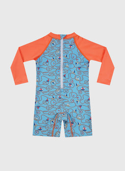 Bowline Long Sleeve Sunsuit