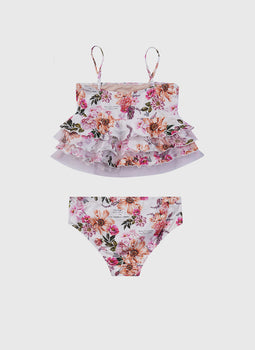 Chase Tiered Frill Bikini Set