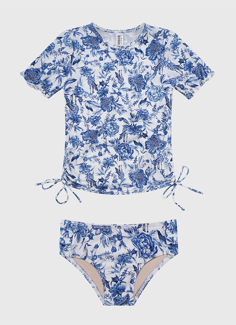 Azalea Short Sleeve Rash Vest Set