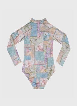 Brindle Long Sleeve One Piece