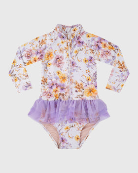 Fleur Long Sleeve One Piece