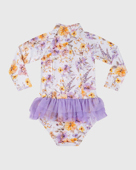 Fleur Long Sleeve One Piece