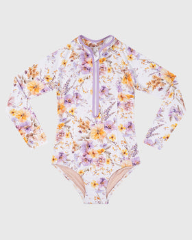 Fleur Long Sleeve One Piece