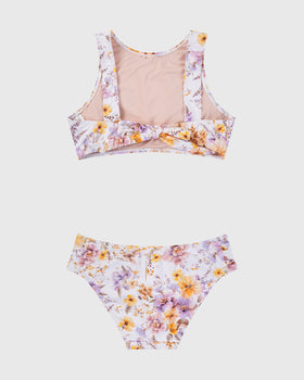 Fleur High Neck Bikini Set