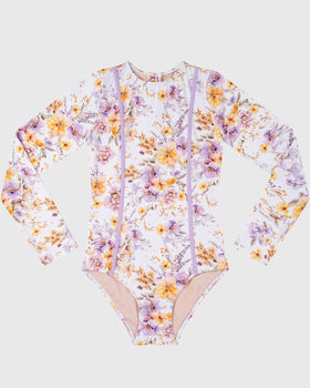 Fleur Long Sleeve One Piece