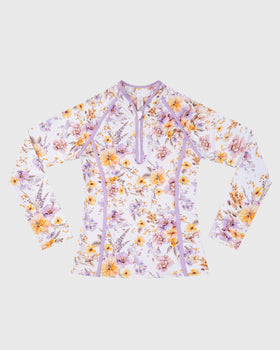Fleur Long Sleeve Rash Vest