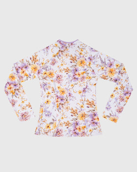 Fleur Long Sleeve Rash Vest