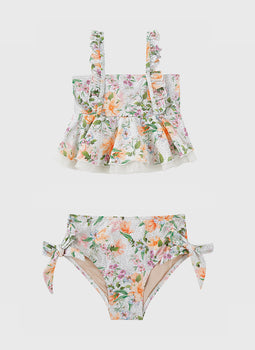 Honeysuckle Frill Bikini Set