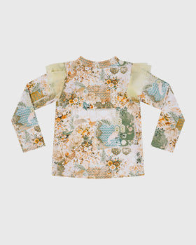Mosaic Long Sleeve Rash Vest