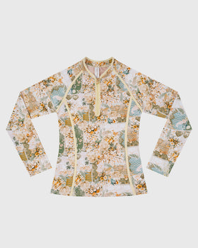 Mosaic Long Sleeve Rash Vest