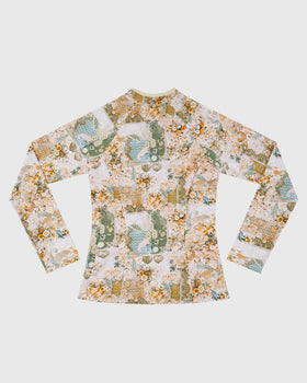 Mosaic Long Sleeve Rash Vest