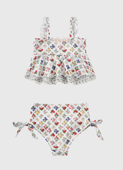 Petit Four Frill Bikini Set