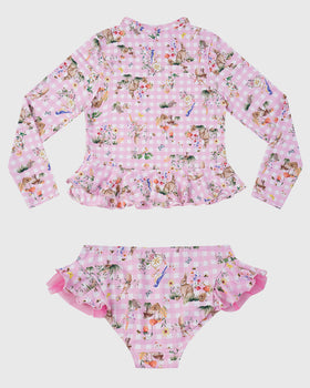 Robin Long Sleeve Rash Vest Set