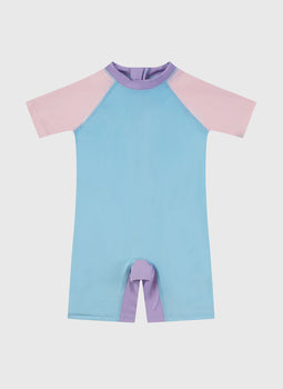 Stepping Stones Short Sleeve Sunsuit