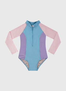 Stepping Stones Long Sleeve One Piece