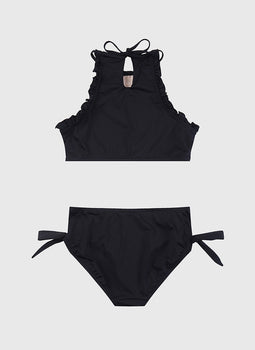 Stepping Stones Halter Neck Bikini Set