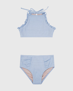 Stepping Stones Halter Neck Bikini Set