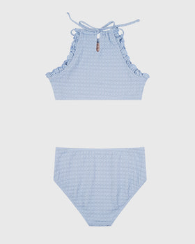 Stepping Stones Halter Neck Bikini Set