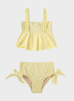 Stepping Stones Frill Bikini Set