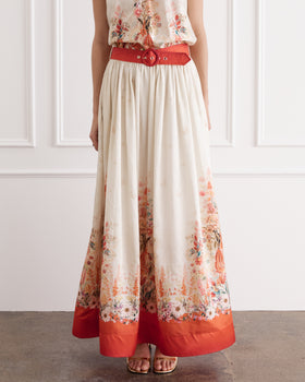 Bouquet Lily Maxi Skirt