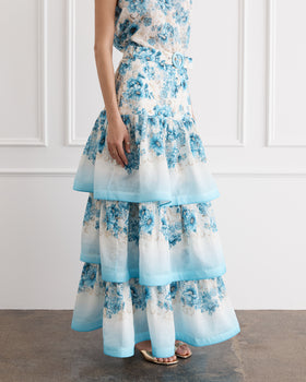 Dauphine Celeste Maxi Skirt