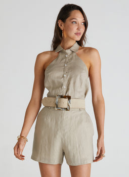 Luxe Linen Angelina Top (SAMPLE)