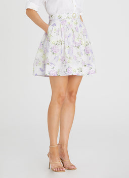 Wisteria Elle Mini Skirt