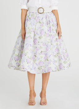 Wisteria Katherine Midi Skirt (SAMPLE)