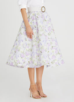 Wisteria Katherine Midi Skirt