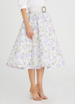 Wisteria Katherine Midi Skirt (SAMPLE)