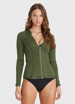 Olive Lyla Rash Guard