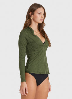 Olive Lyla Rash Guard