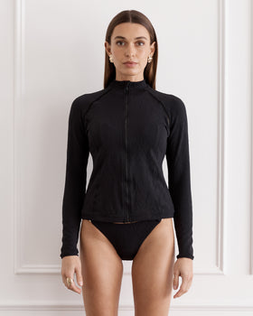 Foncé Hayley Rash Guard