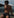 Building Blocks Black Lycra Swim Shorts