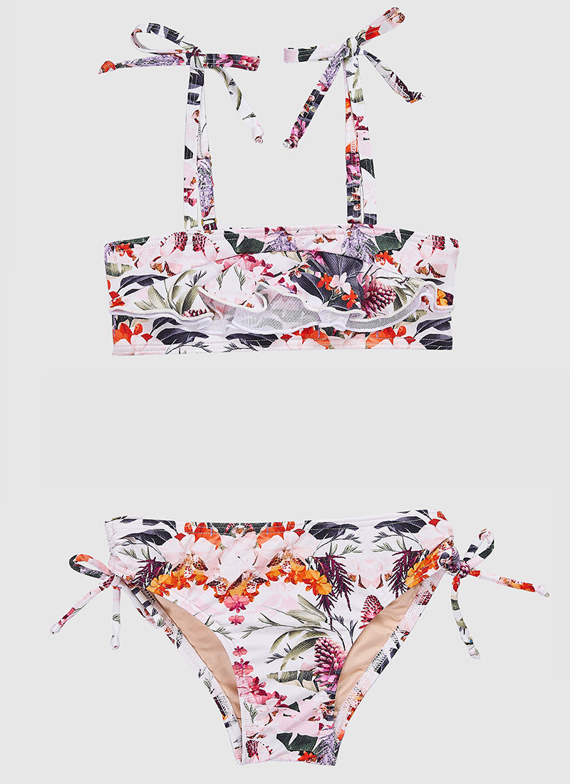 Delilah Frill Bikini Set