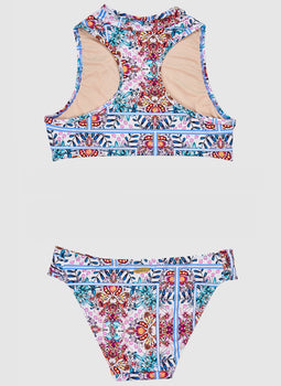 Hideaway High Neck Bikini Set