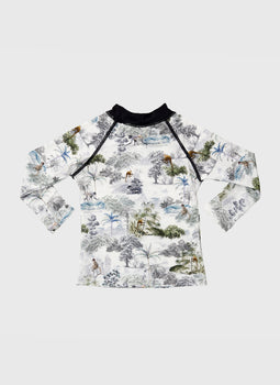 Woodland Long Sleeve Rash Vest