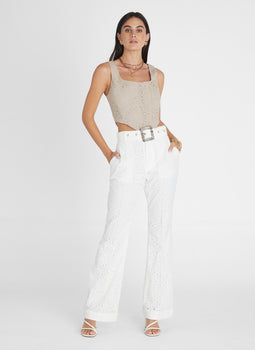 Alabaster Victoria Pant