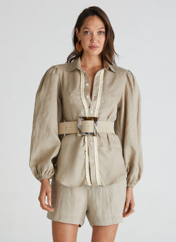 Luxe Linen Kelsey Shirt