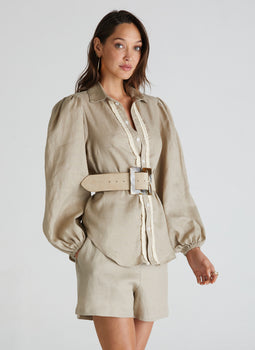 Luxe Linen Kelsey Shirt