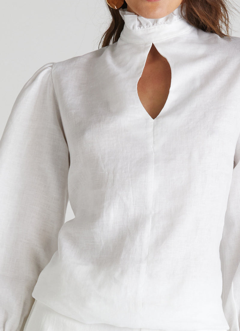 Luxe Linen Jessica Blouse